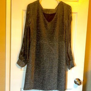 Boutique find, silver & Black,